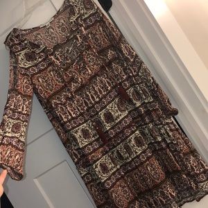 american eagle long sleeve dress